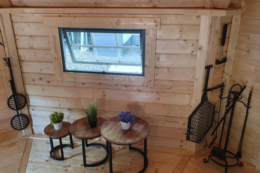 Vakantiehuis De 'Finse Kota' 莱森 外观 照片